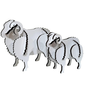 Merino sheep Abstract Design