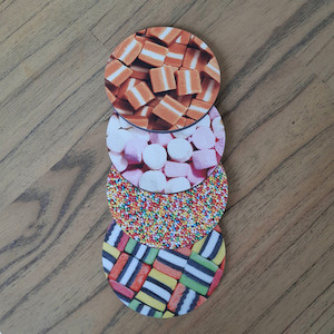 Lolly Coaster Abstract Design