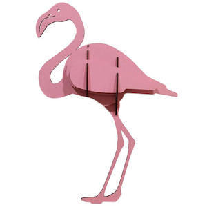 Flamingo Abstract Design