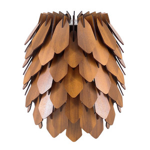 Pinecone Lampshade Abstract Design