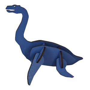 Artist supply: Plesiosaurus Abstract Design