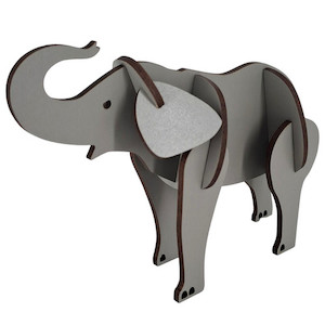 Elephant Abstract Design