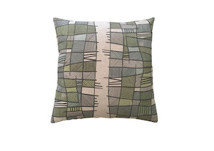 Obscure Cushion Cover - Hemp/Organic Cotton Abstrax.on