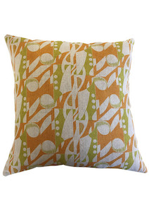 Deco Note Cushion Cover - Hemp Abstrax.on