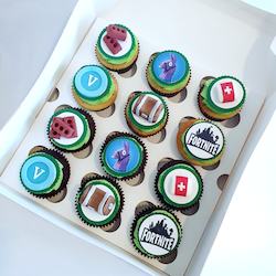 Custom Disc Cupcakes