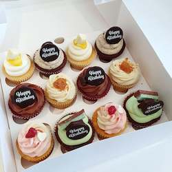 Luxury Happy Birthday Cupcakes