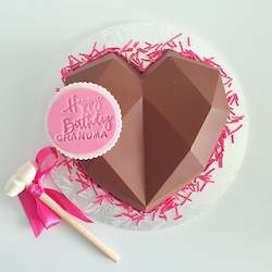 Smash Chocolate Heart