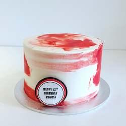 Marbled Buttercream Cake