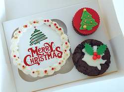 Christmas Bento Cake Box