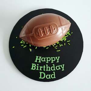 Rugby Ball Chocolate Smash