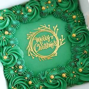 Christmas Box of Cake