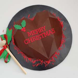 Christmas Chocolate Smash Heart