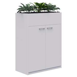 Furniture: Rapid Planter Cabinet inc. Artificial Plants