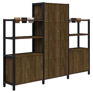 Furniture: Grid 40 Locker / Planter Shelves - 4-5 Tier inc. Premium Pots