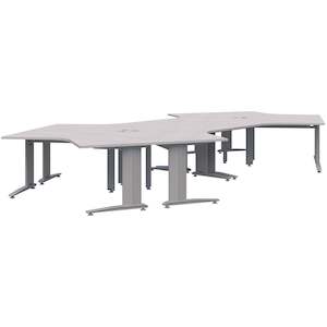 Furniture: Energy 120° Desk - 6 Pod