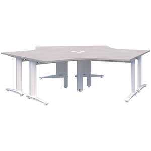 Furniture: Energy 120° Desk - 3 Pod