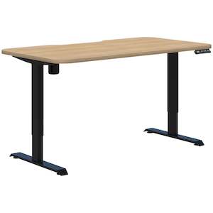 Duo II Electric Desk - Radius corners