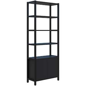 Grid 40 Storage / Open Display Wall - 6 Tier