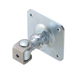 Adjustable U Bolt Hinge With Plate - M27