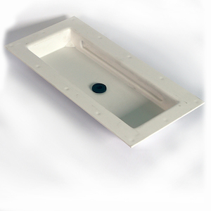 Internal Flush Dish With Hole