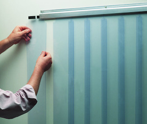 Thermal Flex Strip Door Curtain 1015wx2240h,2mm 100 Cool