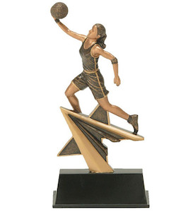 Basketball Female Resin Ace Engravers