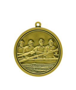 Rowing - Gold Medal 4.5cm Dia Ace Engravers