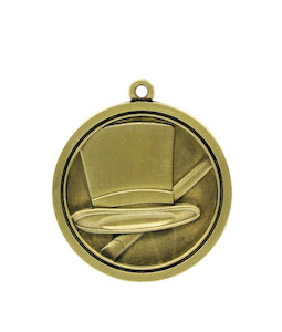 Jazz - Gold Medal 4.5cm Dia Ace Engravers