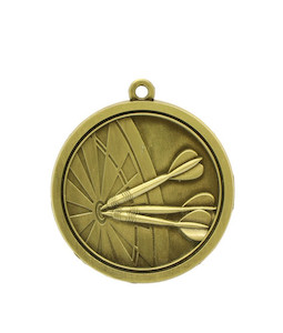 Darts - Gold Medal 4.5cm Dia Ace Engravers