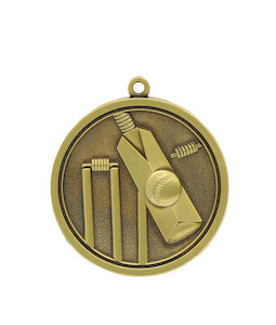 Cricket - Gold Medal 4.5cm Dia Ace Engravers