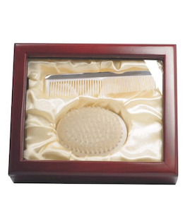 Baby Comb & Brush Set Ace Engravers