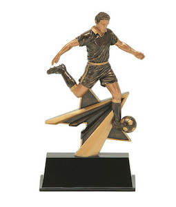 Engraving on metal (including laser) - except printing, process or photographic: Soccer Male Ace Engravers