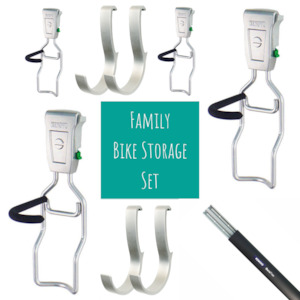 Family Bike Storage Set