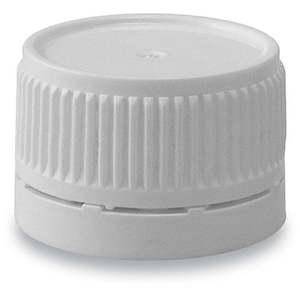 Cap (Wadded) 28mm White (1800ctn) per '000