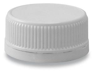 Cap (Wadded) 38mm White (1200ctn) per '000