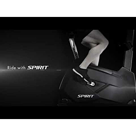 Spirit CR900-LED Semi-Recumbent Exercise Bike