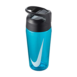 Nike TR Hypercharge Straw Bottle - 16oz - Blue Fury/Anthracite/White