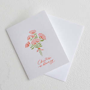 Furniture: Christmas is Blooming Card