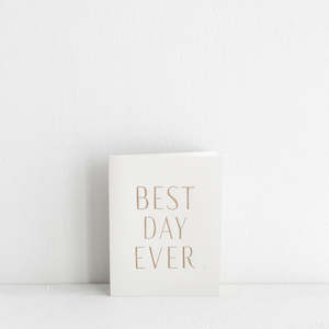 Furniture: Best Day Ever - Antique Gold