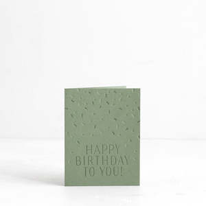 Furniture: Happy Birthday - Olive