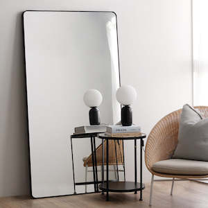 Flynn Curve Leaning Mirror