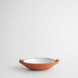 Furniture: Terracotta Dish with Handle - Large