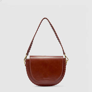 Daphne Shoulder Bag - Saddle