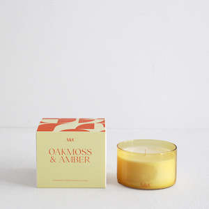 Oakmoss and Amber Candle