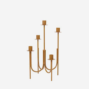 Furniture: Farri Candlestick - Bronze