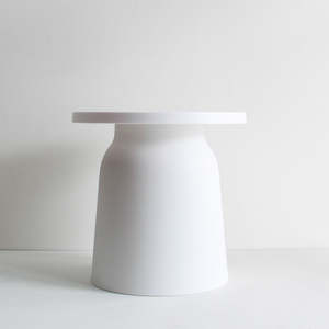 Furniture: Hug Outdoor Side Table - White