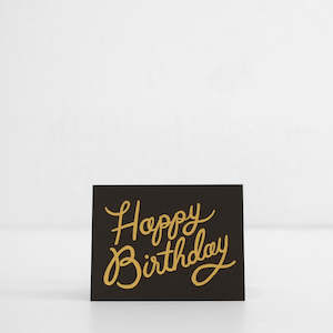 Shimmering Happy Birthday Card