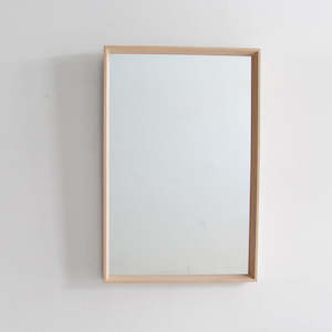 Furniture: Hugo Light Timber Wall Mirror