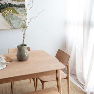 Furniture: Eric Oak Dining Chair