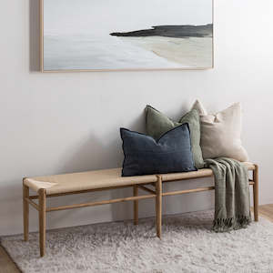 Furniture: James Bench - Natural